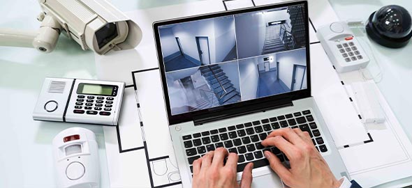 Monitoreo de cámaras de seguridad